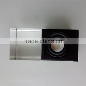 Wired Crystal Speaker With Laser Logo thumbnail-6