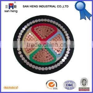 600/1000 PVC Insulated Sheathed, Stell Tape Armoured LV Underground Steel Wire Armored Swa Power Cable thumbnail-3