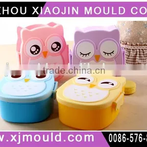 Children Lunch Box , Cute Cartoon Owl Student Microwave Lunch Box Container , Ready Product of Lunch Box for Selling thumbnail-1
