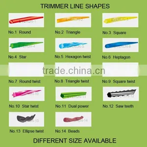 Various Shape All Size Nylon Grass Trimmer Line thumbnail-1