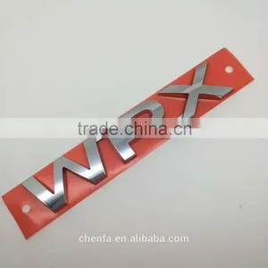 2015 Custom 3d Car Logo Plastic Chrome WRX Badge Emblem thumbnail-1