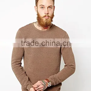 Man's Regular Fit Sweater With Waffle Shawl Collar thumbnail-6