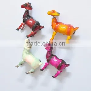 4 Inch New Design Goat Magnets for Fridge, Plastic Fridge Magnets for Tourism thumbnail-1