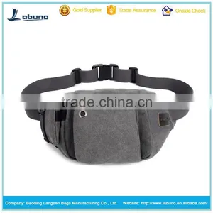 From Alibab China Factory Vintage Round Canvas Bag Elegant Waist Bag thumbnail-3