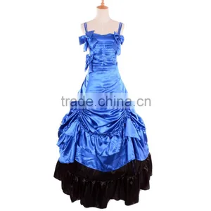 Free Shipping Custom-Made Civil War Dress Victorian Southern Belle Gown Cosplay Costume thumbnail-3