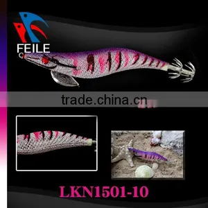 Transparent Body Purple Back 3.0 Squid Jig thumbnail-1
