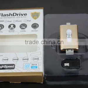 Wholesale Fast Drives for Iphone/ipad/ipod/andoir 16GB/32GB/64GB/128GB OTG I-Flash Drive thumbnail-5