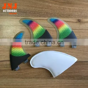 Gold Supplier Carbon Fiber FCS M G5 Fins With Honeycomb for Surfing FCS I Size M thumbnail-1