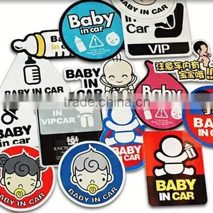 Customized Static Cling Vinyl Decals Body Stickers Use Manufacturing High Quality Vinyl Bumper Sticker for Car --DH20621 thumbnail-1