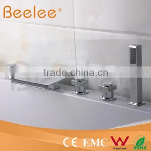 Five Holes 3 Handles Faucet Tap thumbnail-1