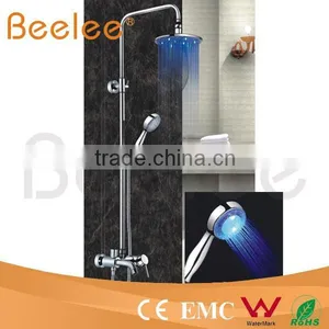 LED Rain Shower Bathroom Shower Bath Mixer thumbnail-2