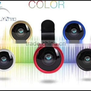 Wholesale Universal Clip-on 0.4x Super Wide Angle Phone Lens for IPhone Ipad Samsung Mobile Phone Camera Lens thumbnail-3