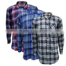Cheque Cotton Formal Full Sleeve Mens Dress Shirt/ thumbnail-1