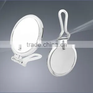 Folding Makeup Mirror Plastic Hanging Mirror Portable Folding Mirrors thumbnail-2