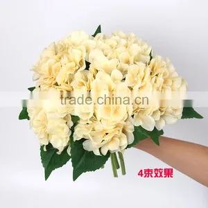 Handmade Mixed Cheap Artificial Hydrangea Wedding Decor Flower thumbnail-1