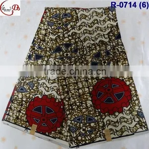 Real 0714 (1-6) High Quality /Real WAX Printed 6 Yards Each Piece thumbnail-6