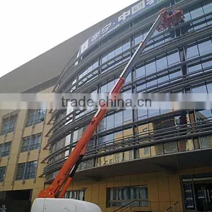 Hydraulic Telescopic Window Cleaning Lift Self-propelled/telescopic Boom Lift thumbnail-1