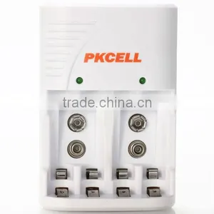 Standard Battery Charger for 2-4pcs AA/AAA Ni-MH/Ni-Cd and 1pcs 9V Rechargeable Battery thumbnail-1