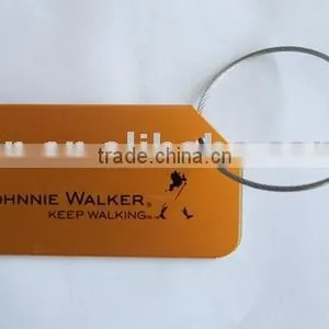 Square Shape Metal Luggage Tag thumbnail-1