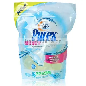 Liquid Laundry Detergent Packaging With Zipper Top thumbnail-1