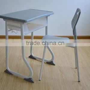 Kids Desk School Furniture School Desk and Chair Manufacturer HXZY063 thumbnail-5