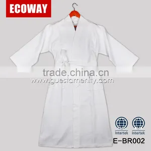 Top Quality Cheap White Waffle Bathroom Bathrobes for Adult thumbnail-1