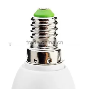 E14 C37 5W 15x2835SMD 400LM 2700K Warm White Light LED Candle Bulb(85-265V) thumbnail-3