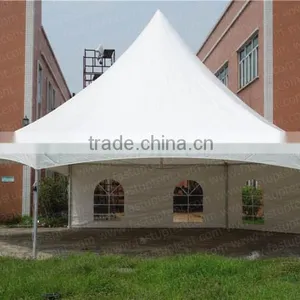 Aluminium Frame Industrial Hexagon Gazebo Tent With Glass Wall thumbnail-2
