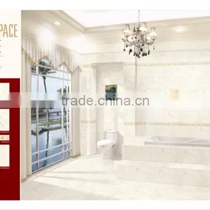 300x600 Cheap Porcelain Wall Flower Tiles Kitchen thumbnail-5