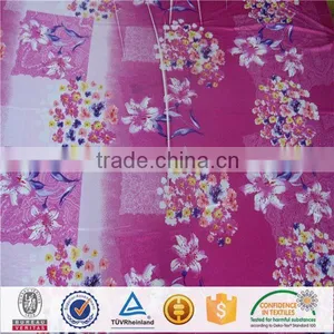Changshu Snowflake Printed Plush Solid Burnout Velboa thumbnail-4