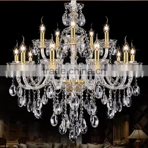 Crystal Glass Pendant Lamp Wedding Centerpiece Decoration Chandelier in China 81043 thumbnail-1