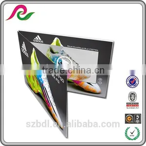 A5 Size 7'' TFT Screen Greeting Card Video, LCD Business Gift Card thumbnail-1