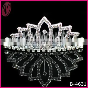 Fashion Accessories Large Pageant Crown Bridal Tiara Factory Supply thumbnail-1