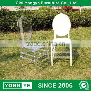 Wholesale Prices Wedding Decoration Ghost Plastic Chair thumbnail-5