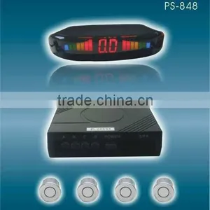 12V Ultrasonic Waterproof Reversing Sensor LED Display Car Parking Sensor PS-848 thumbnail-1