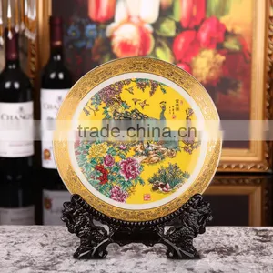 Wholesale Christmas Wedding Decorative Ceramic Plate thumbnail-1