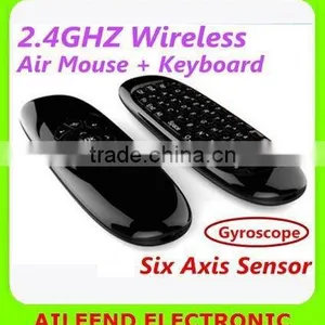 C120 For Android PC Keyboard Remote Air Mouse 2.4g Wireless Air Mouse thumbnail-1