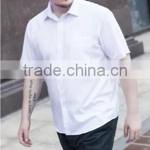 Men's Plus Size XXXL Etc Classical Casual Business Cotton Short Sleeve Shirt thumbnail-3