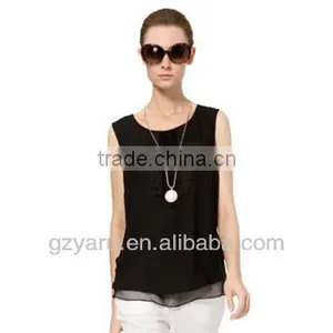 Joker Black Chiffon Small Vest thumbnail-1