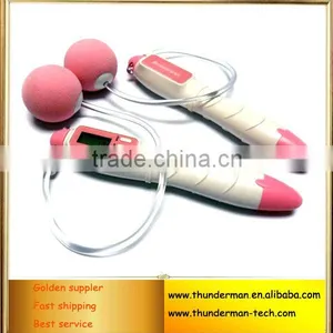 Digital Wireless Jump Rope Pedometer With Stopwatch and Time Function thumbnail-1