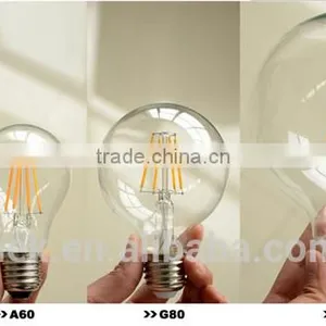 CE ROHS ERP 8W 800lm Led Bulb Filament E27 Led Filament Dimmable thumbnail-3