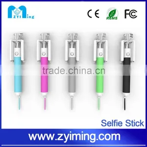 Zyiming 2015 Trending Hot Products Colorful Foldable Selfie Stick YM-Z07-6 Carbon Fiber Selfie Stick for Smart Phone thumbnail-6