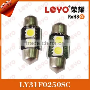12v Festoon Led 2*5050 SMD Multi Color Canbus Festoon Led Light thumbnail-1