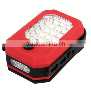 POPPAS B71 20SMD +3 Led Mini Magnetic Base Portable Pocket Car Work Light thumbnail-3
