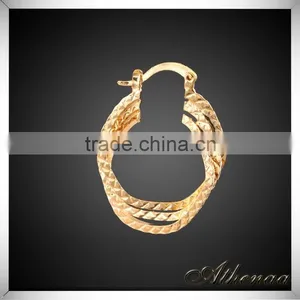 2016 Promotional Hot Sale Beautiful Rose Gold Earring Designs For Girls thumbnail-2