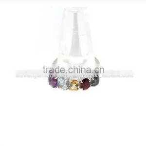 Mixed Stone and Pure Oval Ring Silverpine thumbnail-3