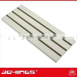 MDF Slatwall Melamine Panel With Aluminum Extrusion Inserts thumbnail-5