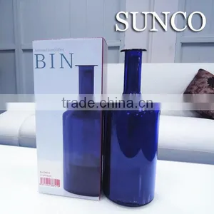 OEM Fancy Decorative Mist Humidifiers Wine Bottle With Aroma LED Light thumbnail-1