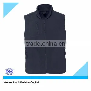 Sleeveless Coral Fleece Men Vest thumbnail-1