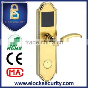 PVD Polish Keyless Hotel Door Lock thumbnail-1